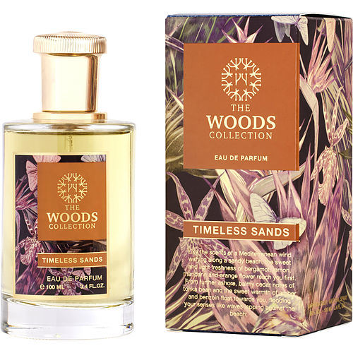 THE WOODS COLLECTION TIMELESS SANDS by The Woods Collection EAU DE PARFUM SPRAY 3.4 OZ (OLD PACKAGING)