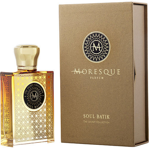 MORESQUE THE SECRET COLLECTION SOUL BATIK by Moresque EAU DE PARFUM SPRAY 2.5 OZ
