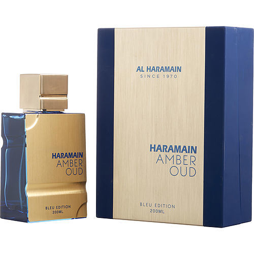 AL HARAMAIN AMBER OUD by Al Haramain EAU DE PARFUM SPRAY 6.7 OZ (BLUE EDITION)