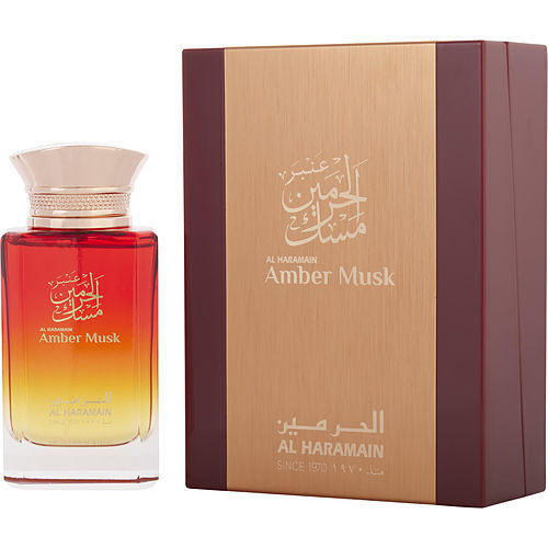 AL HARAMAIN AMBER MUSK by Al Haramain EAU DE PARFUM SPRAY 3.4 OZ (ARABIC VERSION)
