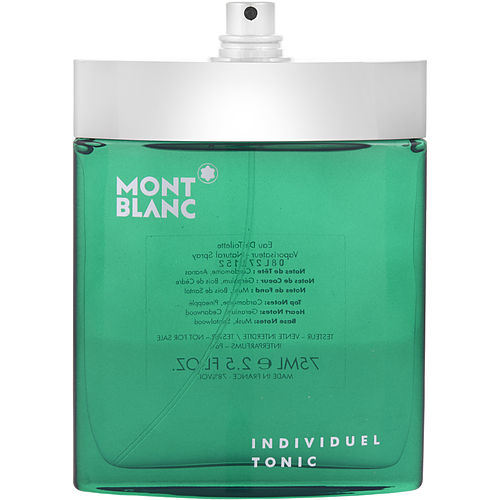MONT BLANC INDIVIDUEL TONIC by Mont Blanc EDT SPRAY 2.5 OZ *TESTER