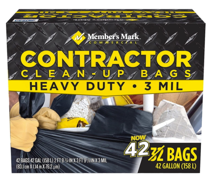 M.M Commercial Contractor Clean-Up Trash Bags (42 gal.; 42 ct.)