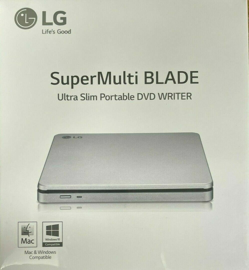 LG Super Multi Blade Ultra Slim Portable DVD Writer AP70NS50; 8x Portable DVD Rewriter with M-DISC™