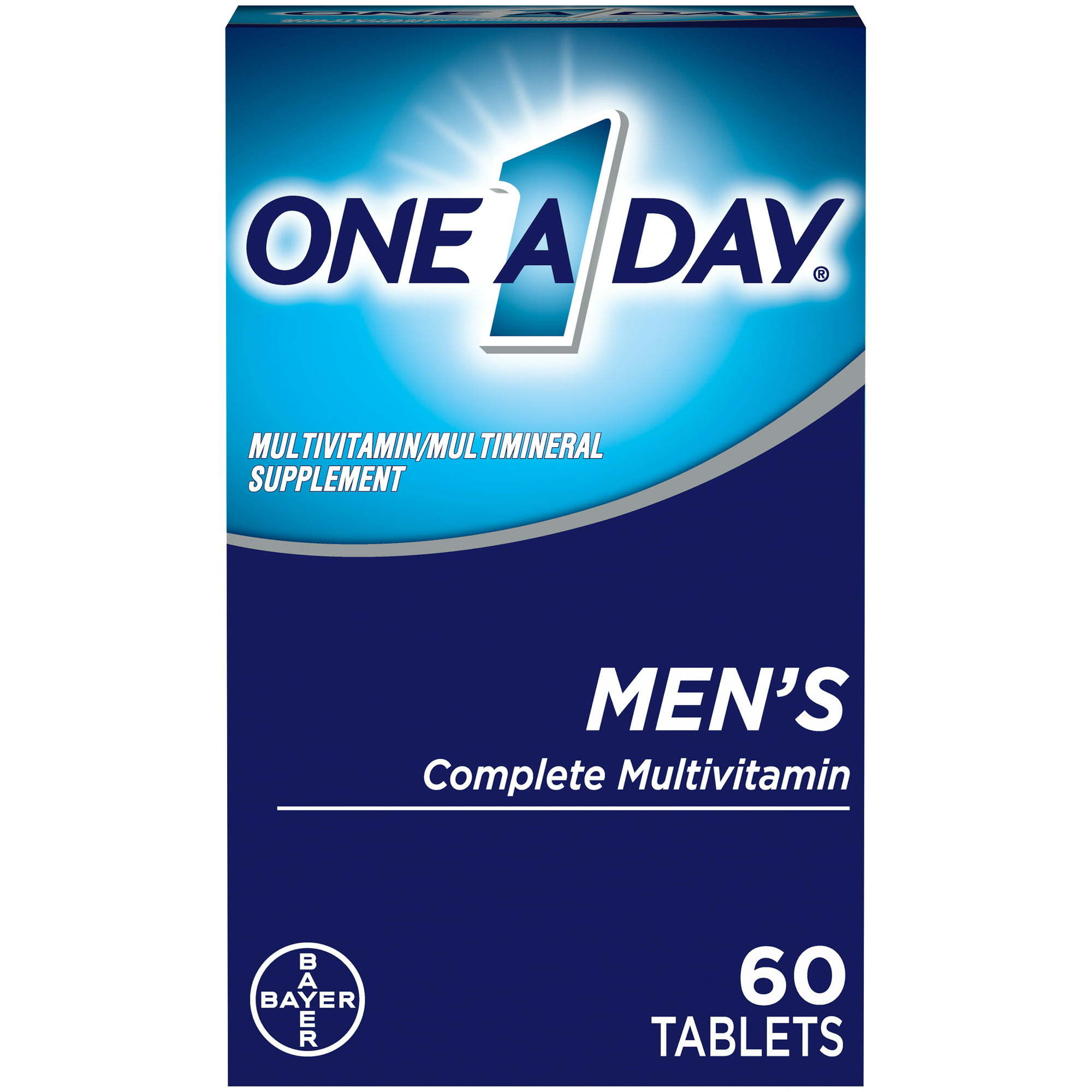 One A Day Men's Multivitamin Tablets for Men; 60 Count