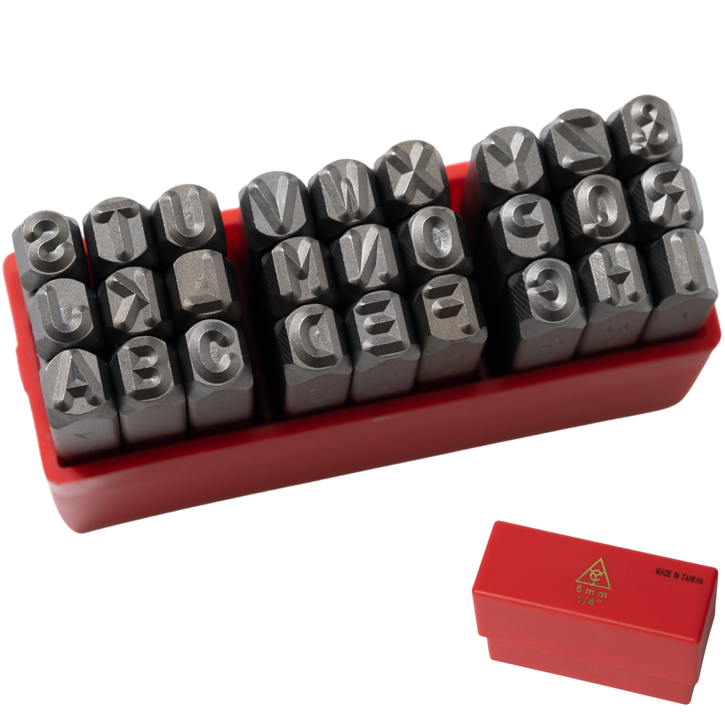 27Pcs Steel Uppercase Letter Stamps; Metal Stamp Set; Metal Capital Punches; for Soft Metal; Leather; Jewelry Hand Crafts Stamping(A-Z)