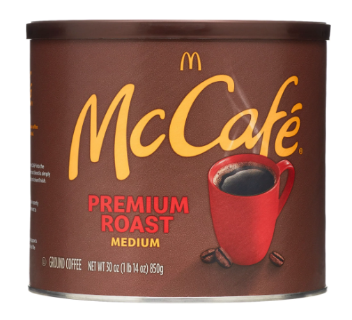 McCafe Premium Roast; Medium Roast; Ground Coffee; 30 oz