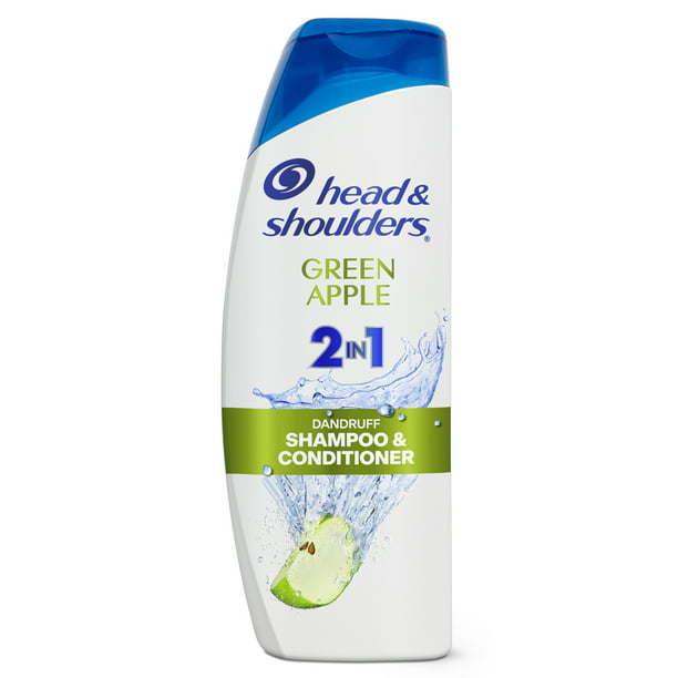 Head and Shoulders 2 in 1 Dandruff Shampoo and Conditioner; Green Apple; 12.5 oz