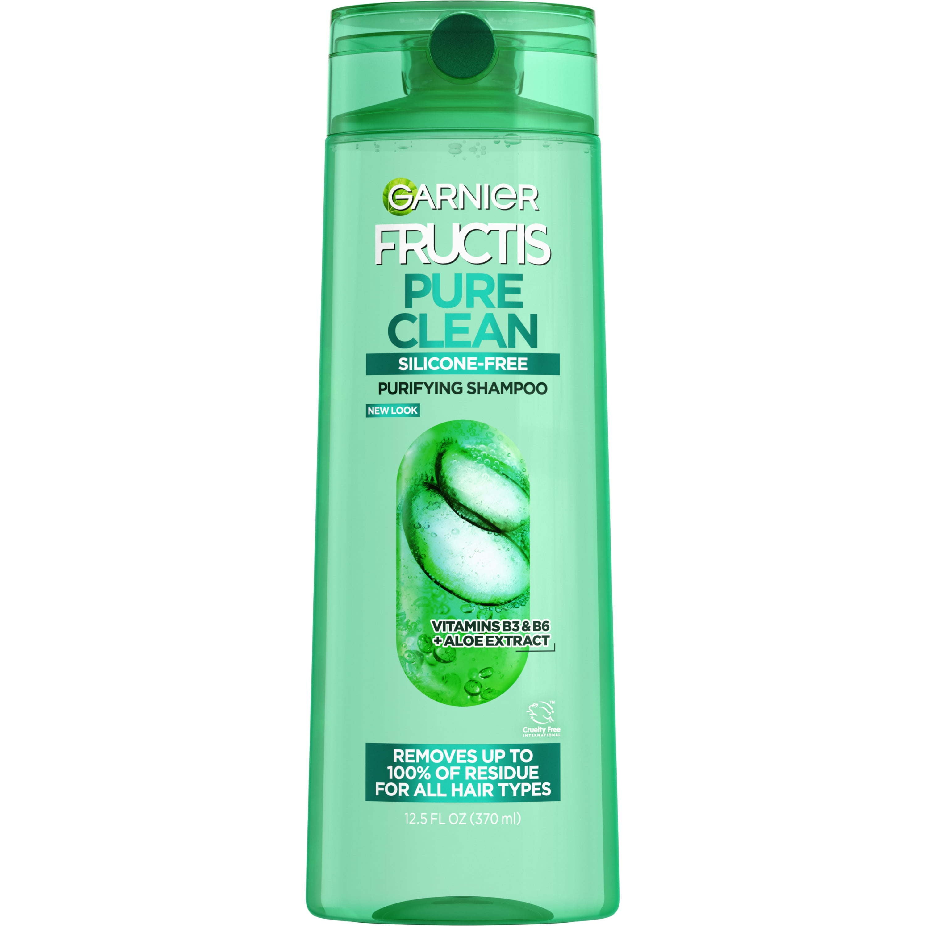 Garnier Fructis Pure Clean Fortifying Shampoo; Aloe and Vitamin E Extract; 12.5 fl oz