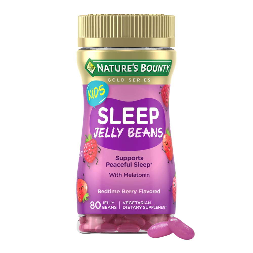 Nature's Bounty Kid's Melatonin Sleep Aid; Bedtime Berry; 5 mg; 80 Count