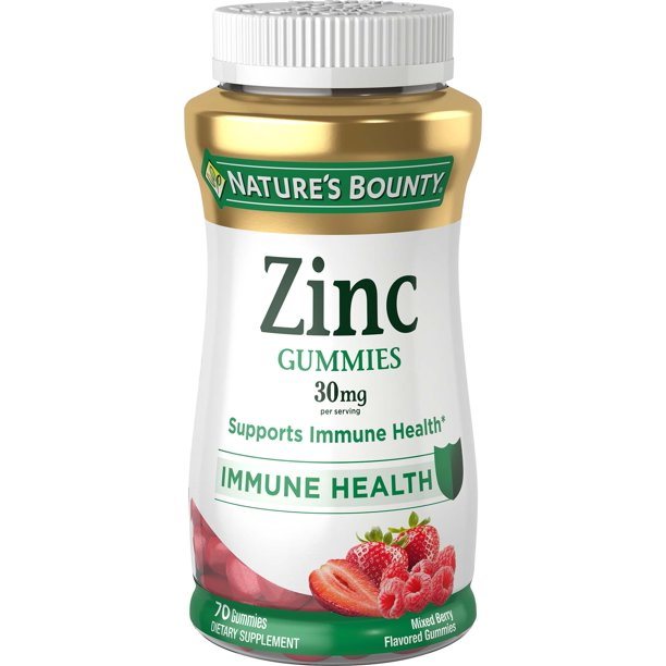 Nature's Bounty Zinc Immune Support Gummies; 30 mg; 70 Count