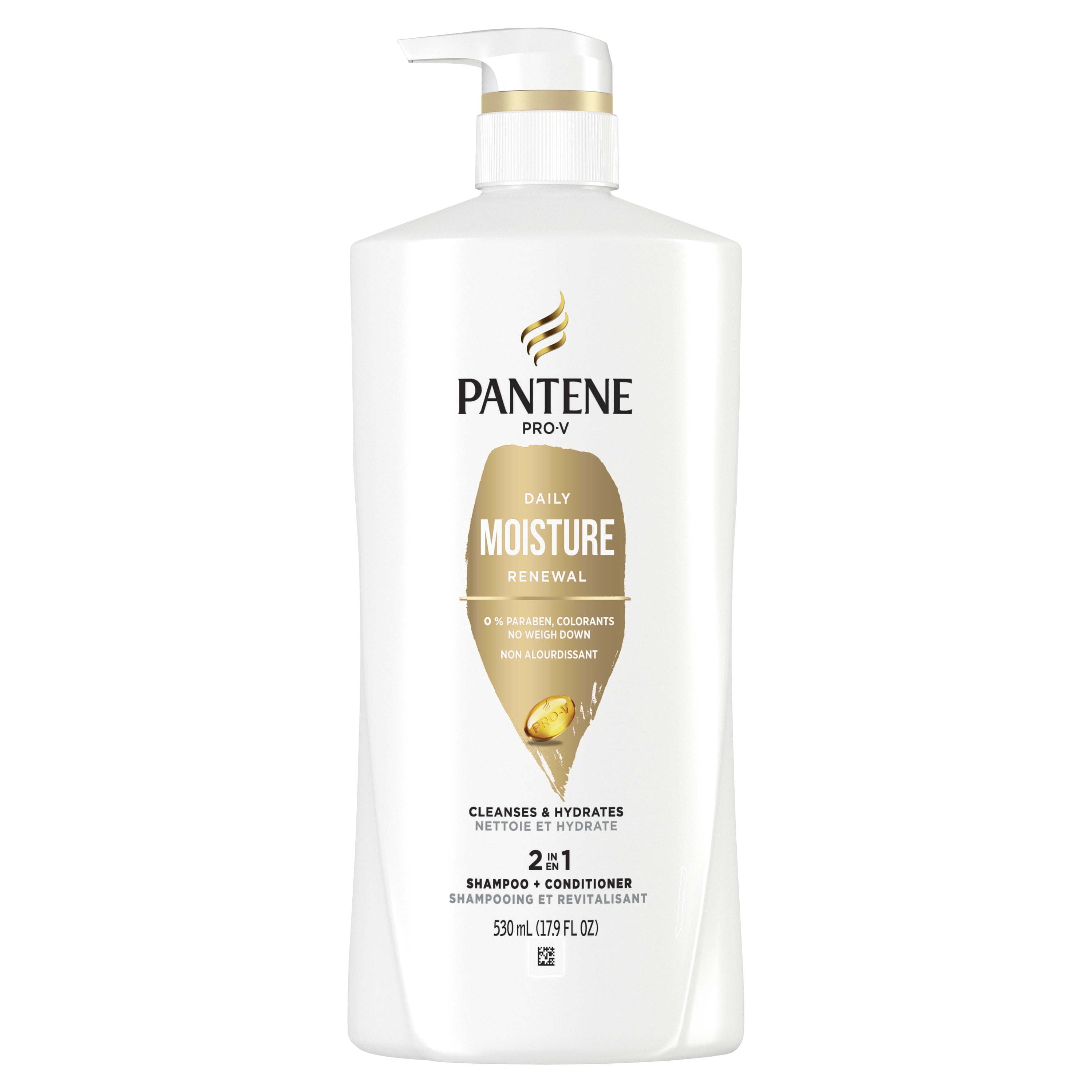 Pantene Pro-V Daily Moisture Renewal 2 in 1 Shampoo + Conditioner; 17.9 oz