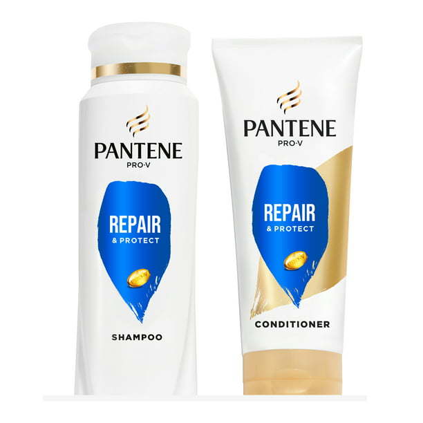 Pantene Pro-V Repair & Protect Shampoo; 10.4 oz + Conditioner; 9.0 oz