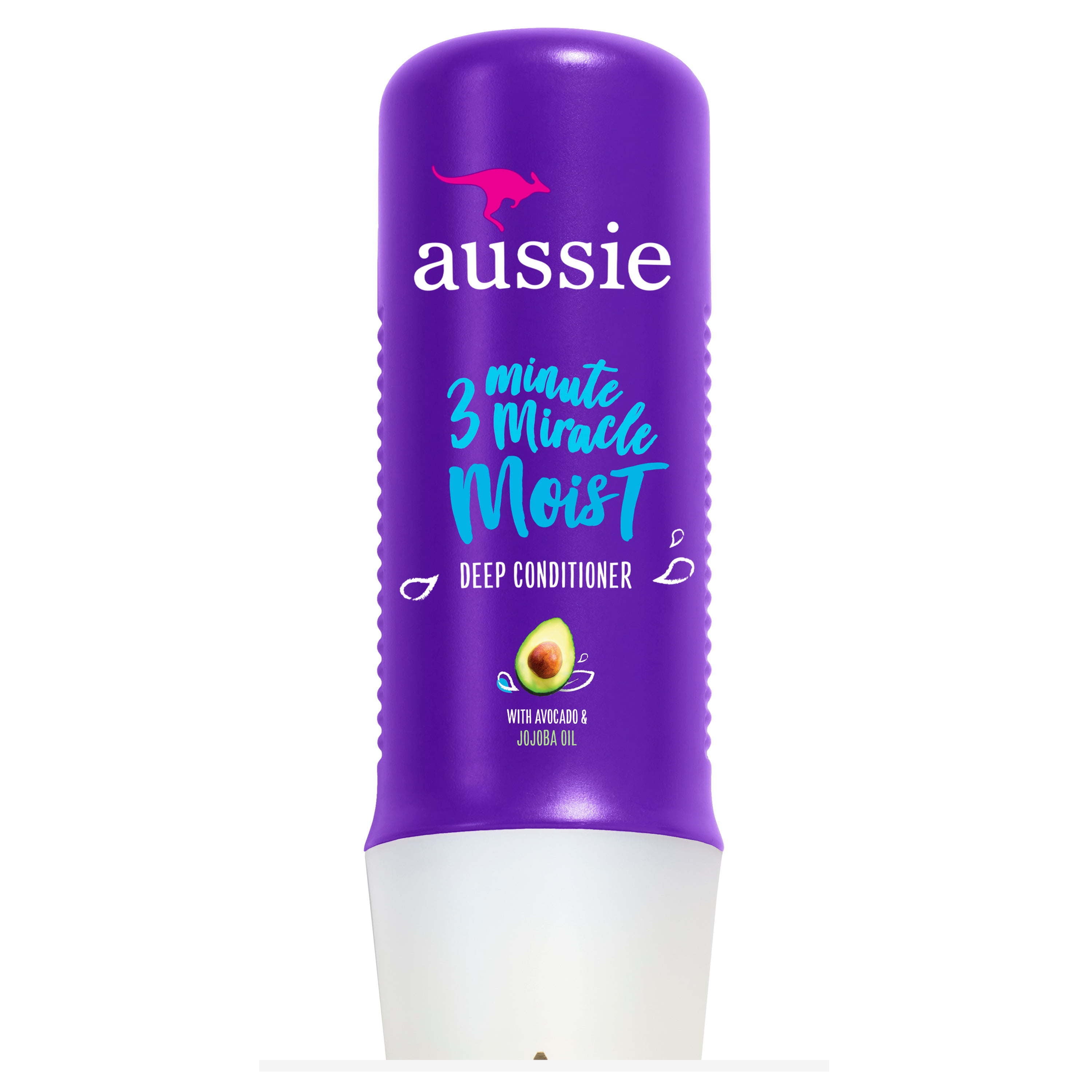 Aussie 3 Minute Miracle Moist Deep Conditioner; Paraben Free; 8 fl oz