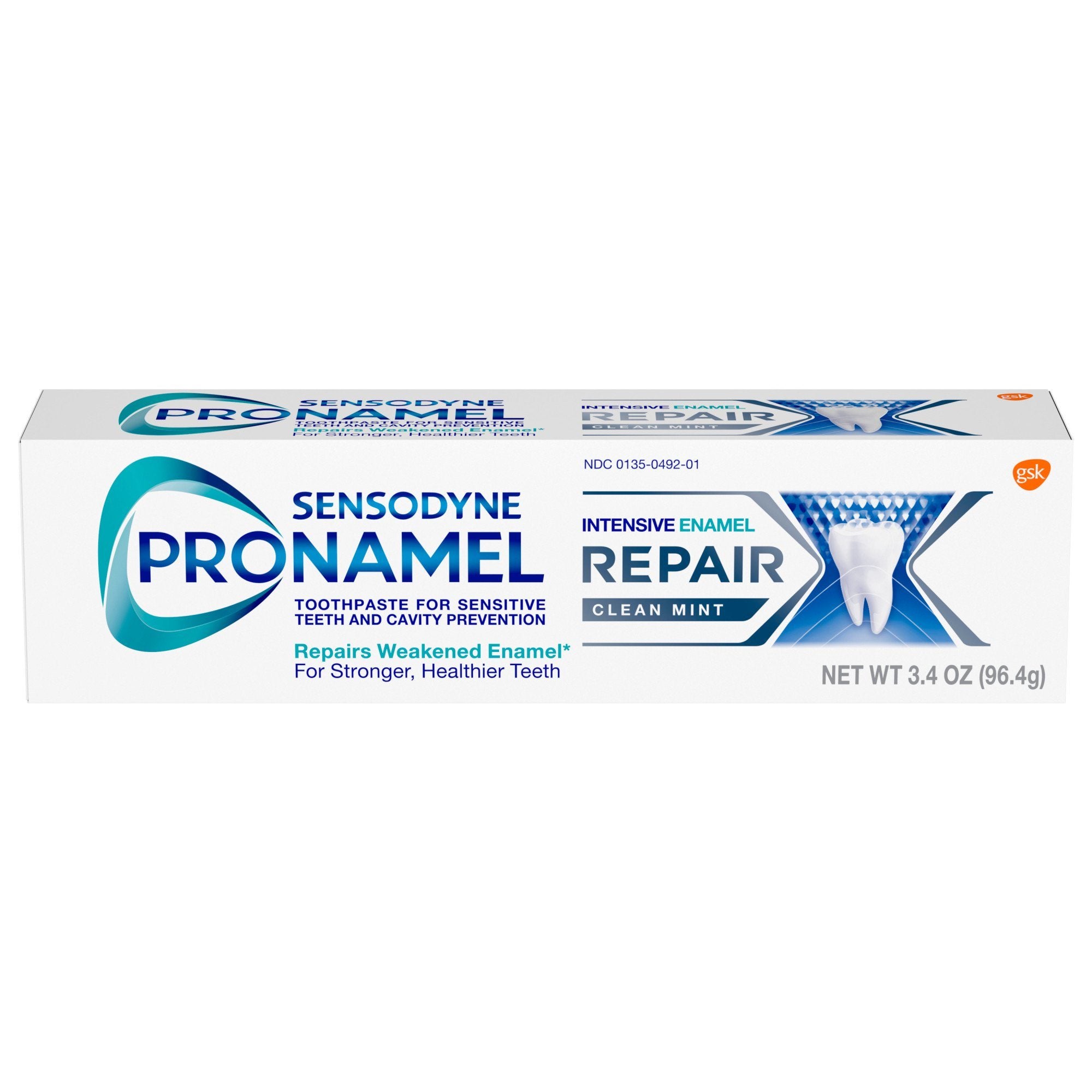 Sensodyne Pronamel Intensive Enamel Repair Sensitive Toothpaste; Clean Mint; 3.4 oz