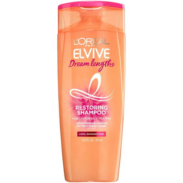 L'Oreal Paris Elvive Restoring Shampoo with Castor Oil; 12.6 fl oz