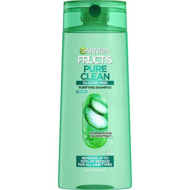 Garnier Fructis Pure Clean Fortifying Shampoo; Aloe and Vitamin E Extract; 22 fl oz