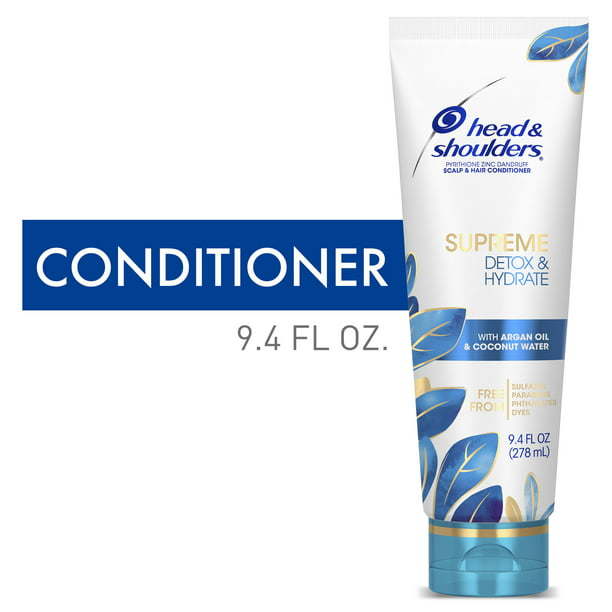 Head & Shoulders Supreme Conditioner; Detox and Hydrate; 9.4 fl oz