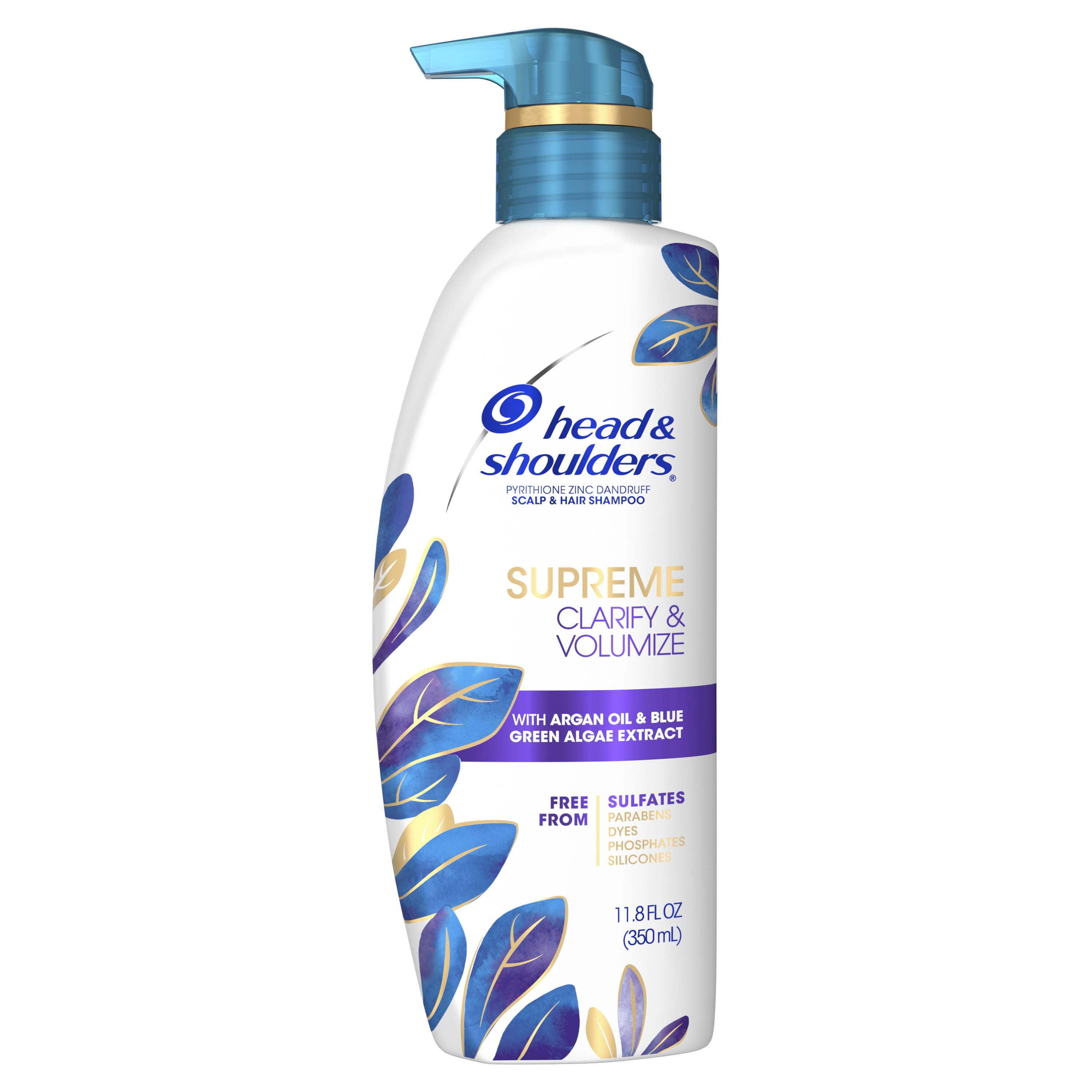 Head & Shoulders Supreme Clarify & Volumize Shampoo; Sulfate Free; 11.8 oz