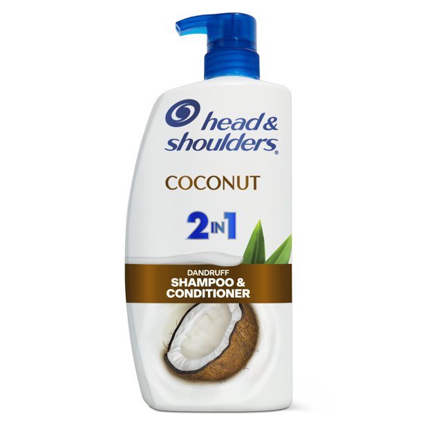 Head & Shoulders 2 in 1 Dandruff Shampoo and Conditioner; Coconut; 28.2 oz