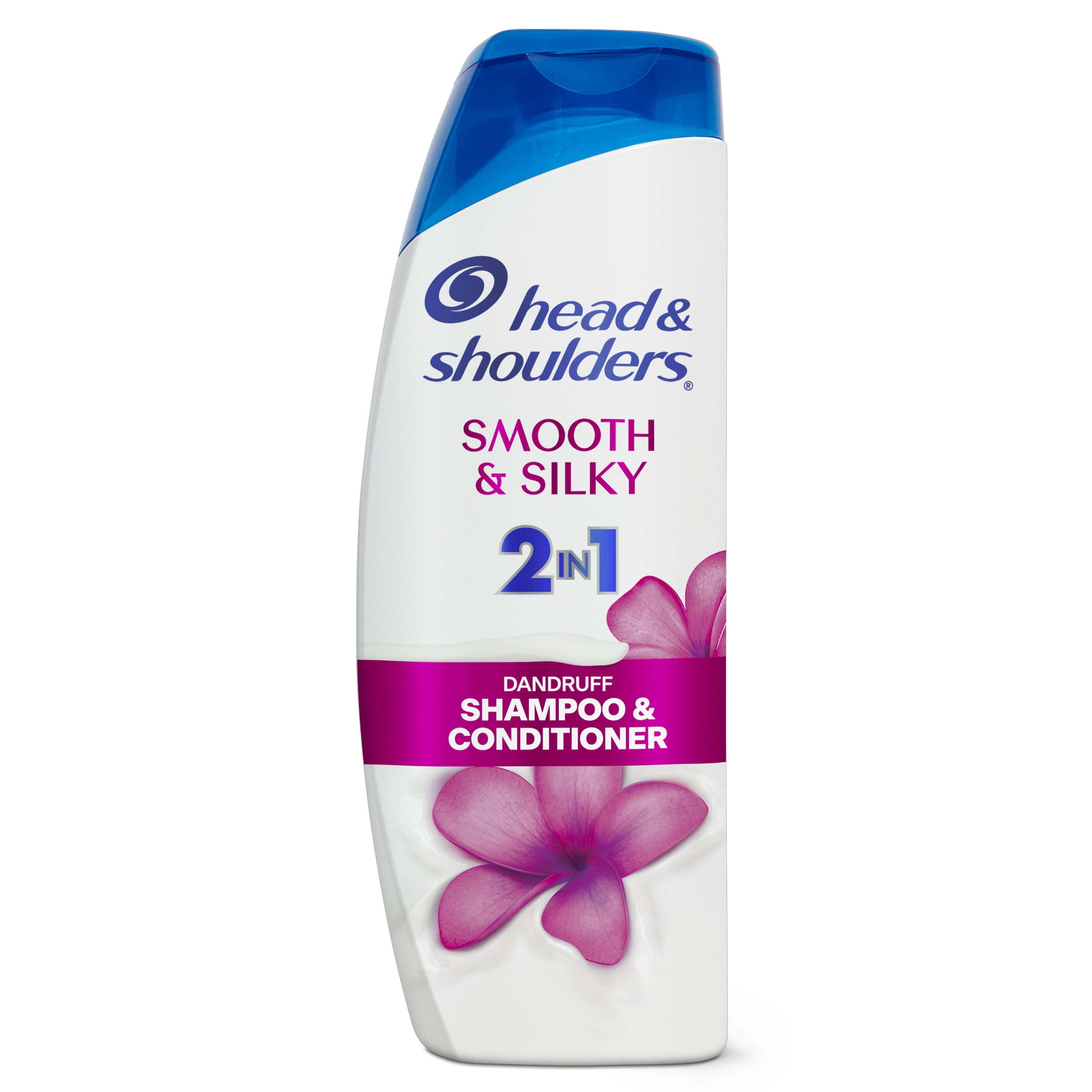 Head and Shoulders 2 in 1 Dandruff Shampoo and Conditioner; Smooth and Silky; 12.5 oz