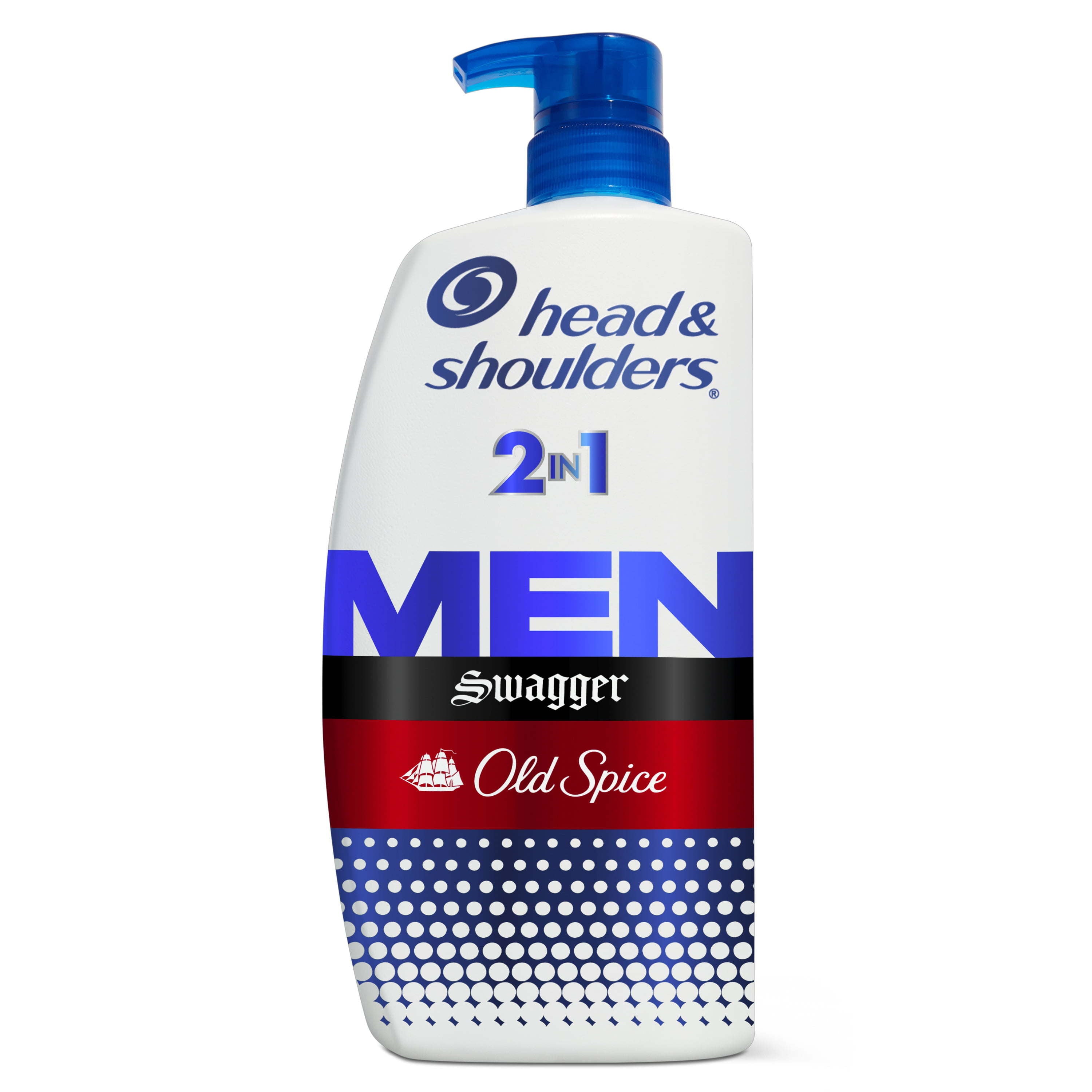 Head and Shoulders Mens 2 in 1 Dandruff Shampoo and Conditioner; Old Spice Swagger; 28.2 oz