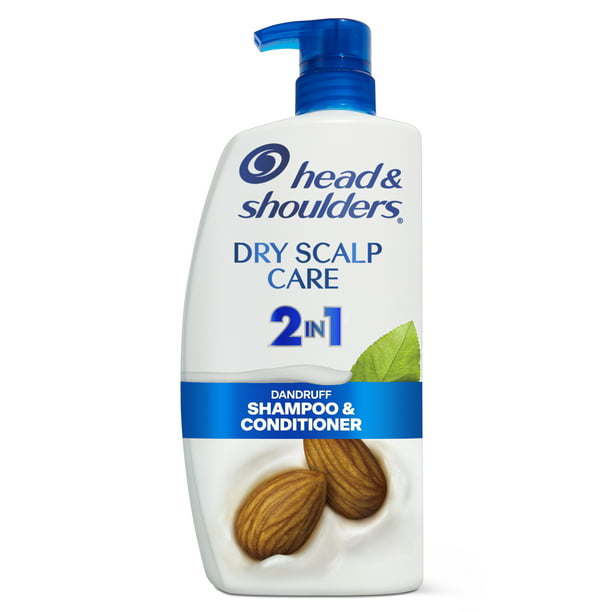 Head & Shoulders 2 in 1 Dandruff Shampoo and Conditioner; Dry Scalp Care; 28.2 oz