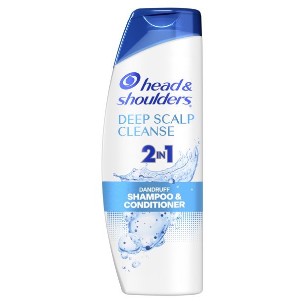 Head and Shoulders 2 in 1 Dandruff Shampoo and Conditioner; Deep Scalp Cleanse; 12.5 oz