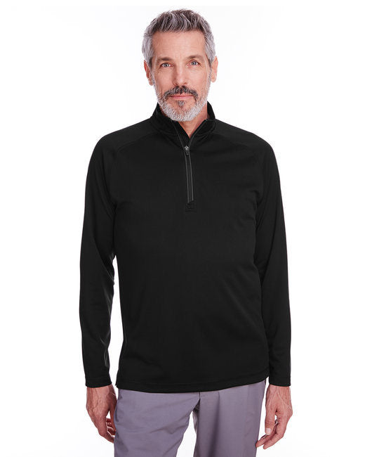 Men's Freestyle Half-Zip Pullover - BLACK - S