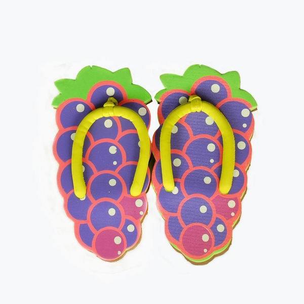 Delicious Grape Womens Flip Flops