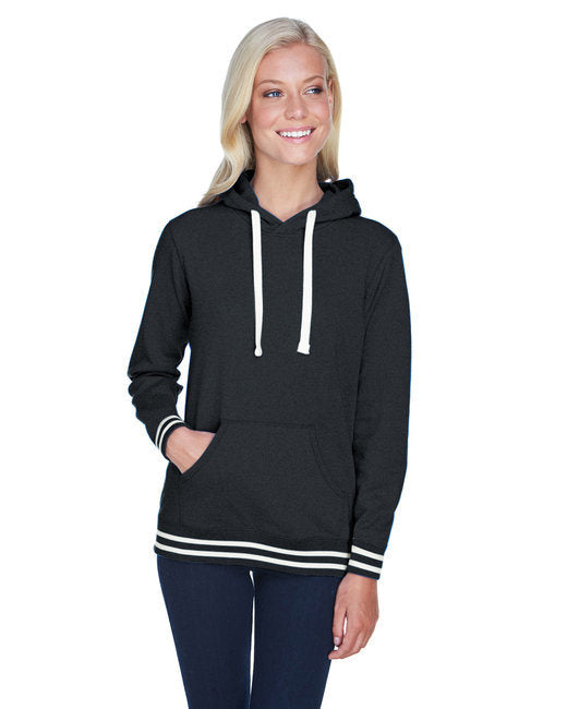 Ladies' Relay Hooded Sweatshirt - ASH - S