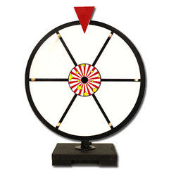 12" White Dry Erase Prize Wheel