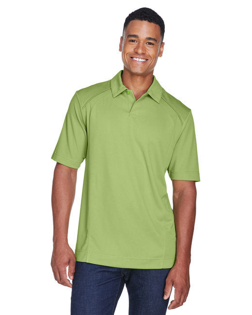 Men's Recycled Polyester Performance Piqué Polo - CACTUS GREEN - L