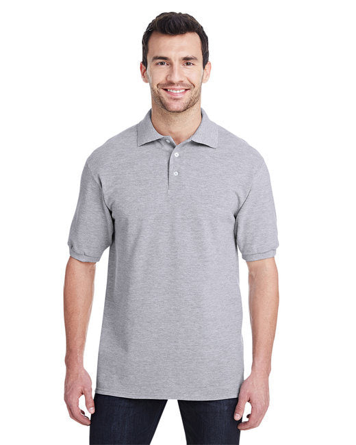 Adult Piqué Polo - WHITE - XL