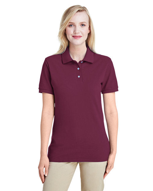 Ladies' Premium 100% Ringspun Cotton Piqué Polo - ROYAL - M