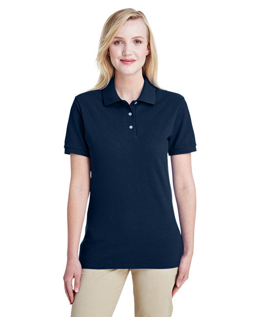 Ladies' Premium 100% Ringspun Cotton Piqué Polo - ROYAL - M