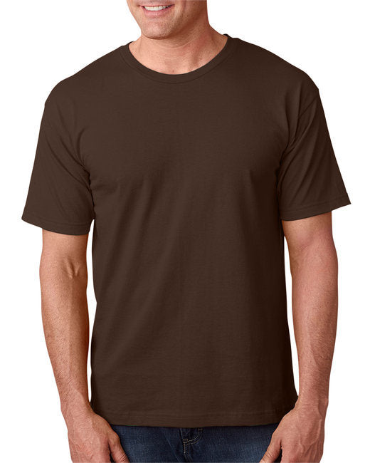Adult 5.4 oz.; 100% Cotton T-Shirt - BLACK - S