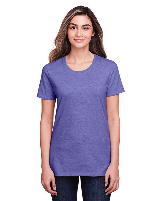 Ladies' ICONIC™ T-Shirt - RETRO HTH PURPLE - S
