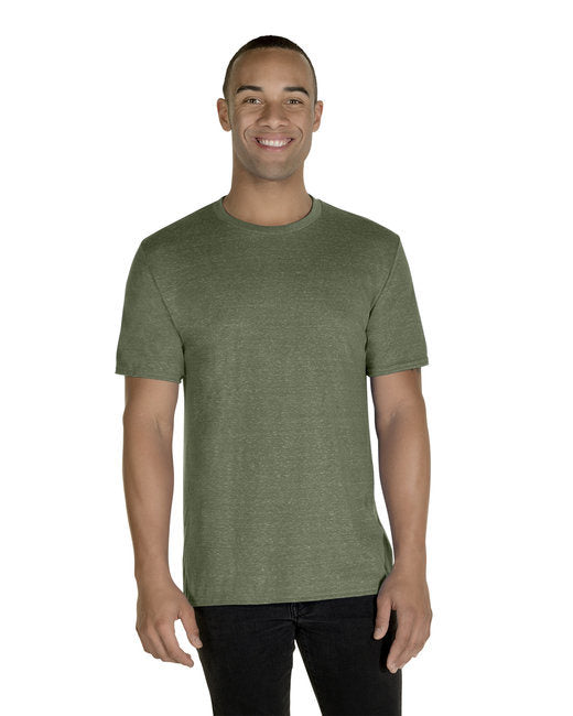 Adult Snow Heather T-Shirt - FRST GRN SNW HTH - L