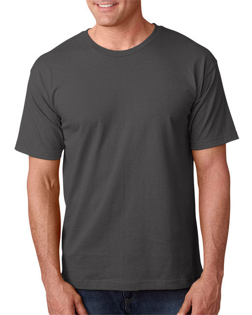 Adult 5.4 oz.; 100% Cotton T-Shirt - BLACK - S