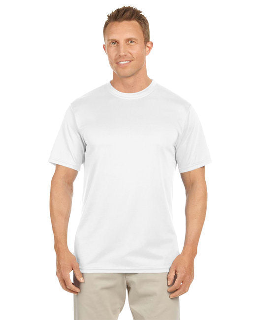 Adult Wicking T-Shirt - WHITE - S