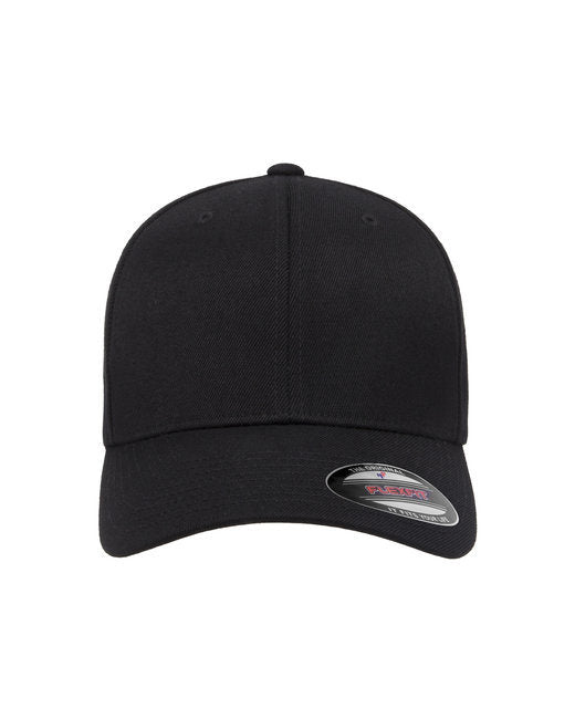 Adult Wool Blend Cap - BLACK - L/XL