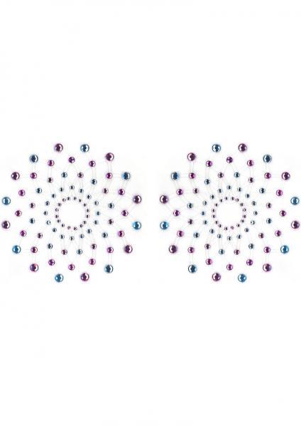 Crystal Mosaic Blue/Purple Pasties