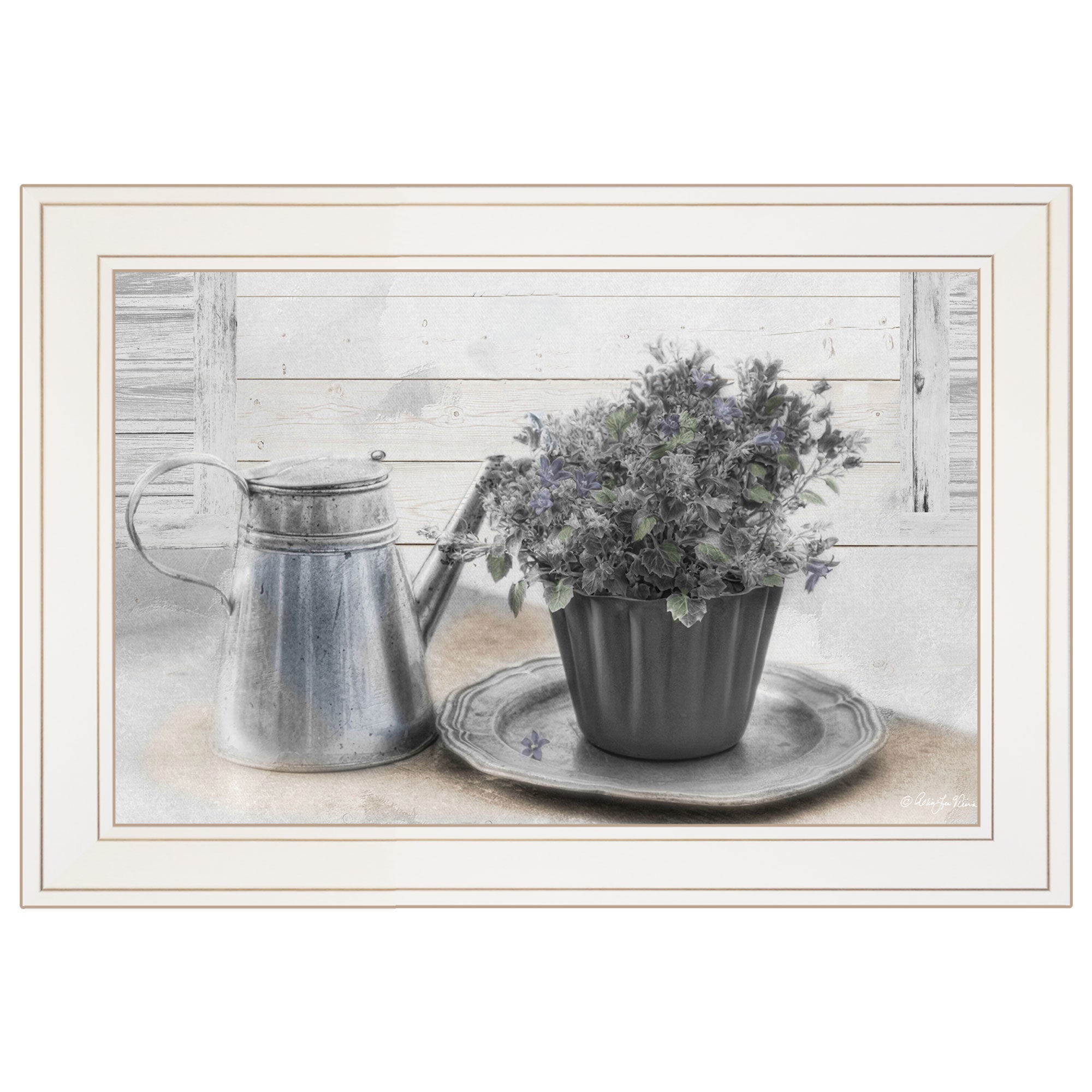 "Light and Airy" by Robin-Lee Vieira, Ready to Hang Framed Print, White Frame