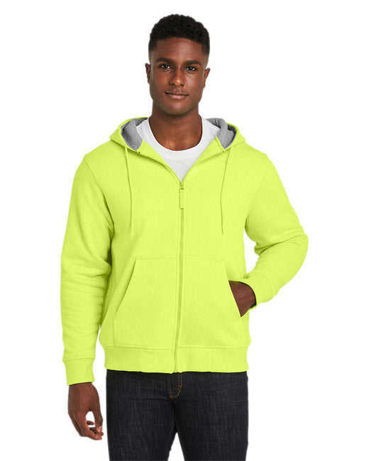Men's Tall ClimaBloc™ Lined Heavyweight Hooded Sweatshirt - SAFETY YELLOW - XLT