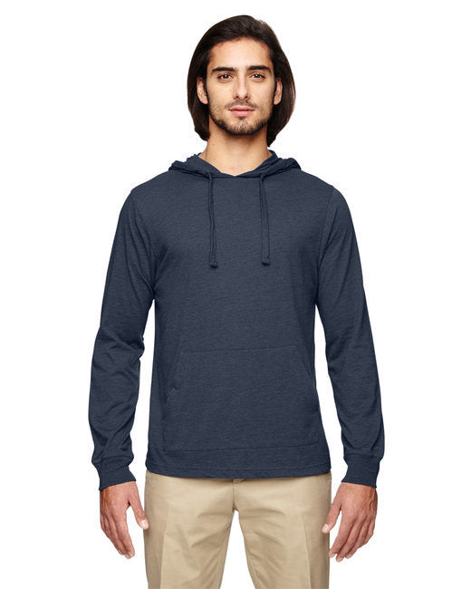 Unisex Blended Eco Jersey Pullover Hoodie - ASPARAGUS - XS