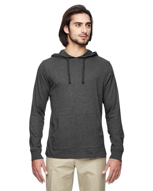 Unisex Blended Eco Jersey Pullover Hoodie - ASPARAGUS - XS