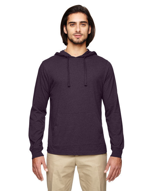Unisex Blended Eco Jersey Pullover Hoodie - ASPARAGUS - XS