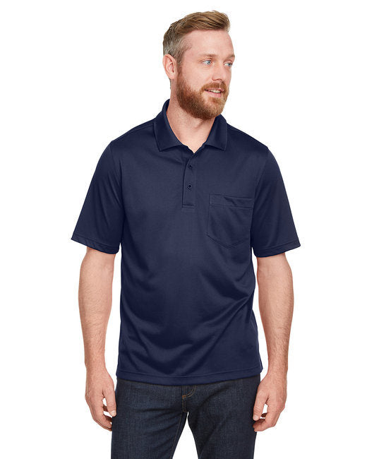 Men's Advantage Snag Protection Plus IL Pocket Polo - BLACK - S