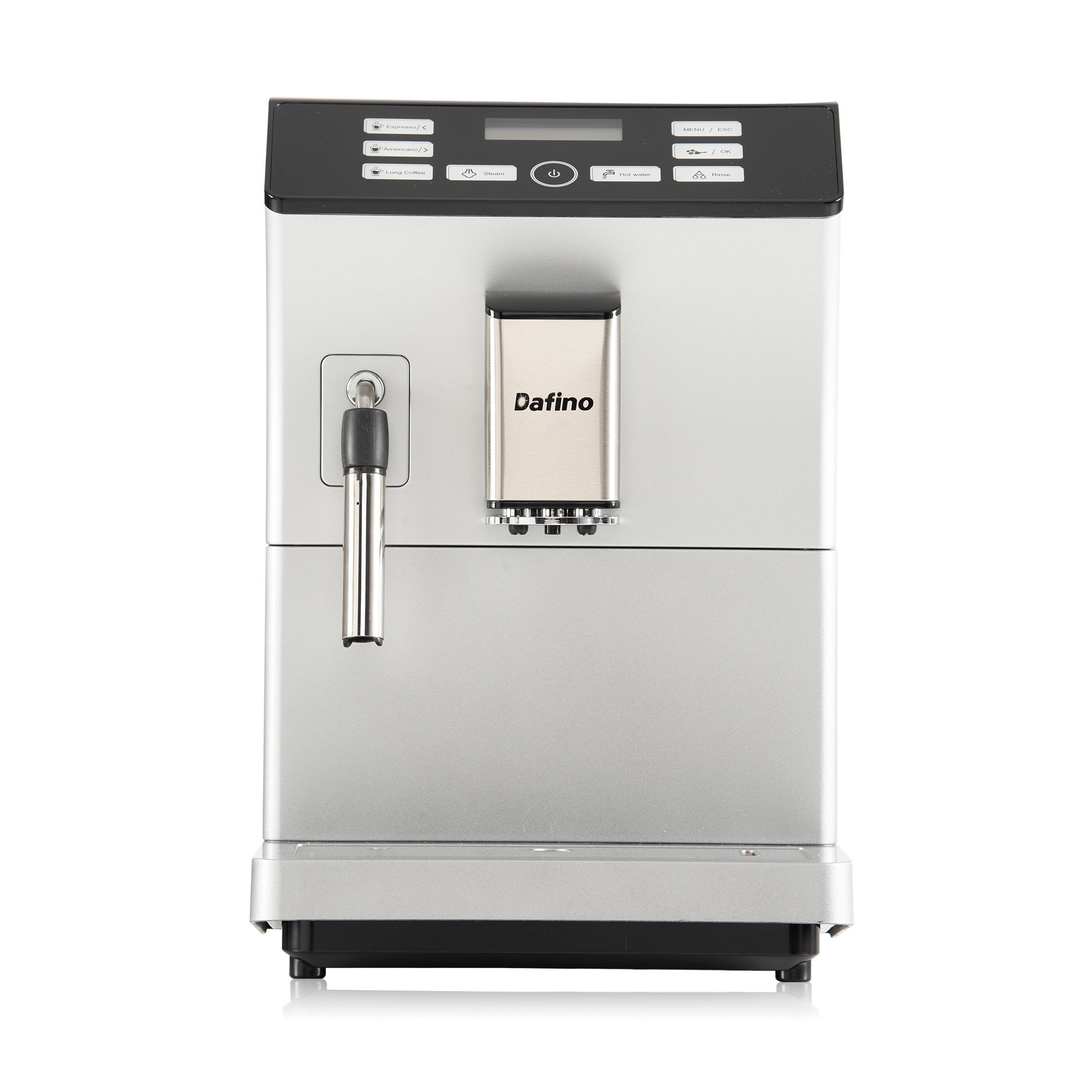 Dafino-205 Fully Automatic Espresso Coffee Maker w/ Milk Frother; Black