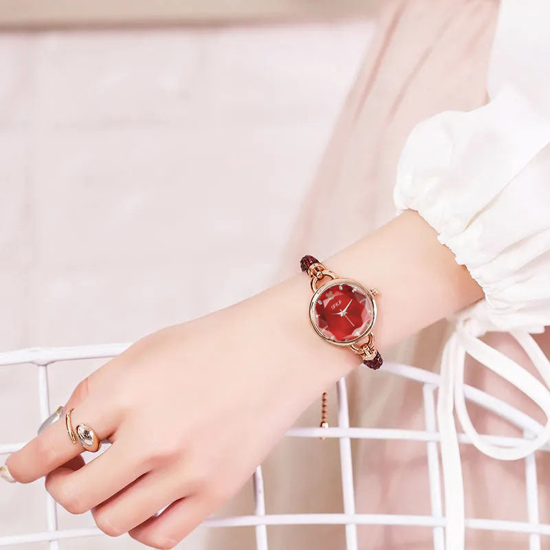 Simple temperament watch ladies women's bracelet watch